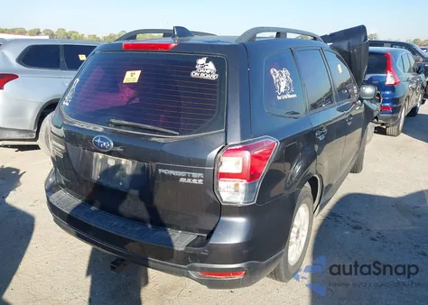 2017 Subaru Forester 2.5I from USA, damaged, VIN JF2SJABC8HH490964